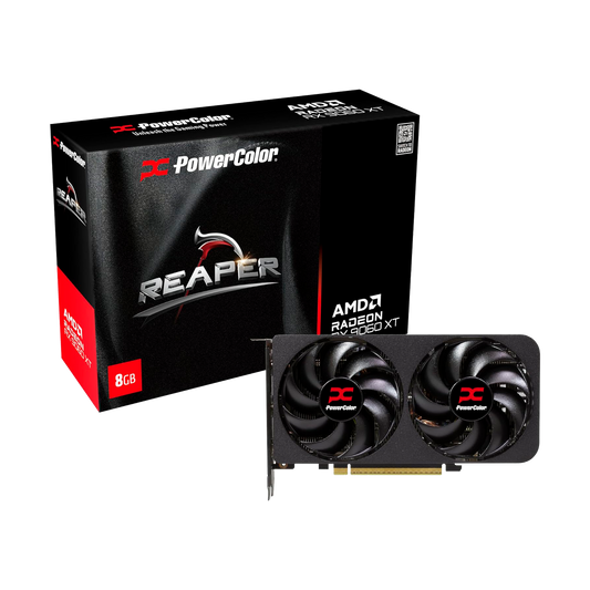 Tarjeta de Video POWERCOLOR REAPER AMD RADEON RX9060XT 8G