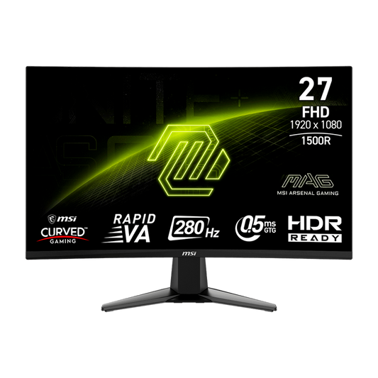 MONITOR MSI 27 PULGADAS MAG 276CXF CURVO 280HZ