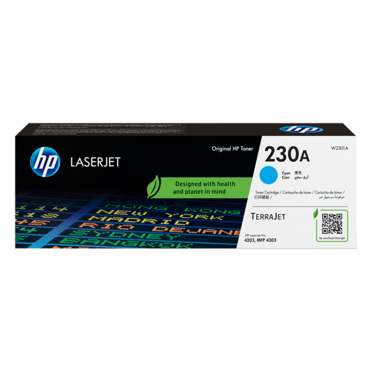 TONER HP 230A ORIGINAL LASER JET AZUL