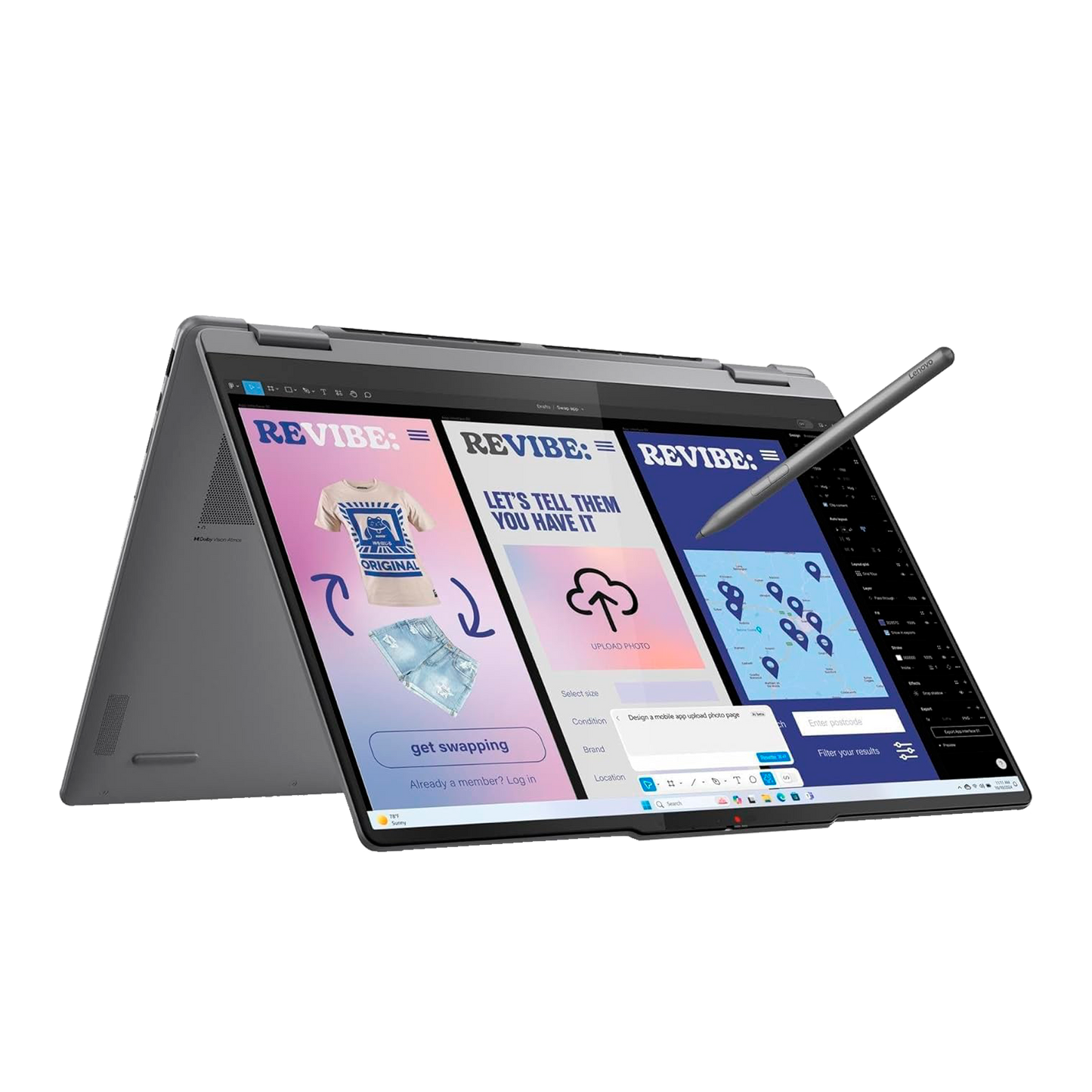 LAPTOP LENOVO YOGA 16ILL10 INTEL CORE ULTRA 7 256V 16GB DDR5 500 M.2
