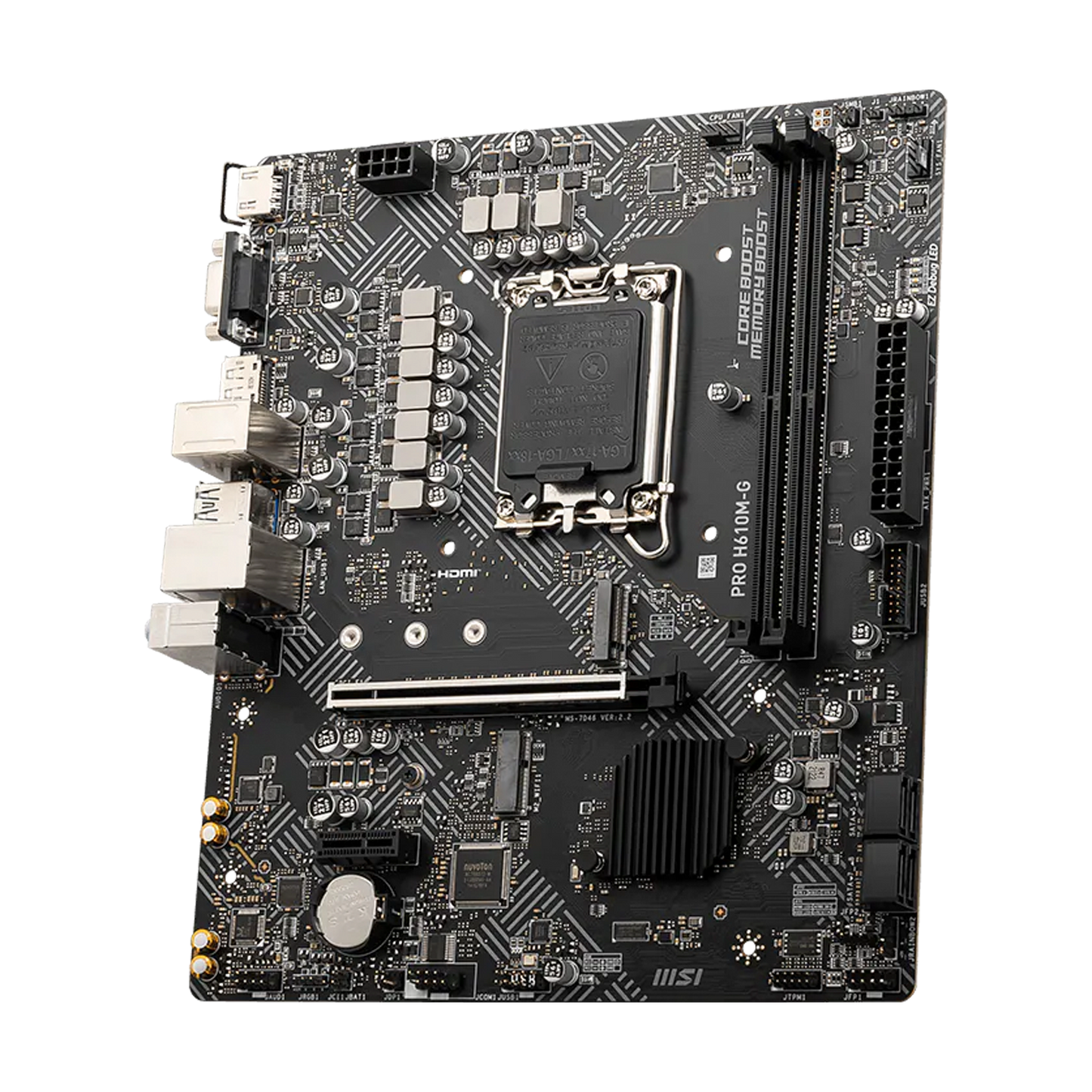 TARJETA MADRE MSI PRO H610M-G SOCKET 1700