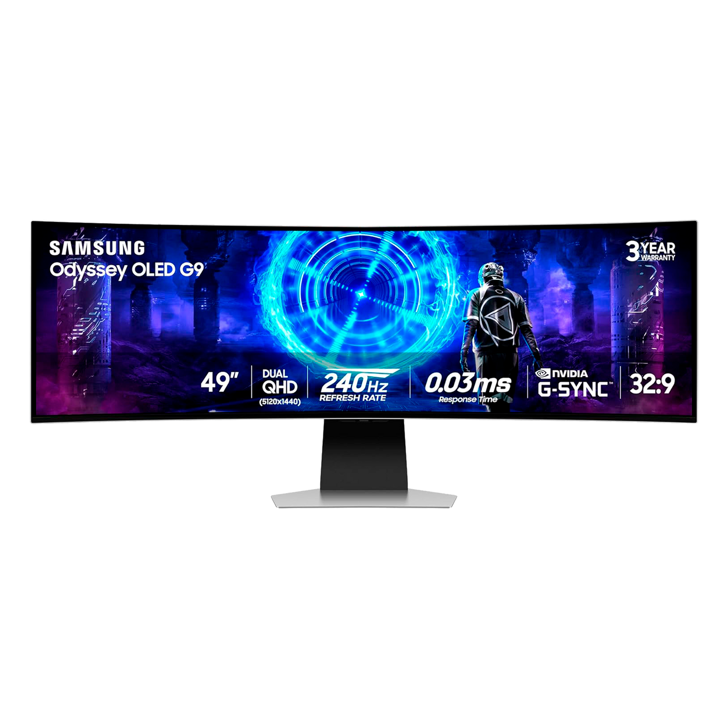 MONITOR SAMSUNG 49 PULGADAS ODYSSEY G9 G95SD OLED