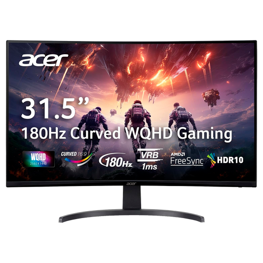 MONITOR ACER 32 PULGADAS 2K NITRO EDB323QU CURVO 180HZ