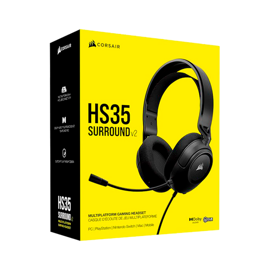 AUDIFONOS CORSAIR GAMING HS35 SURROUND V2