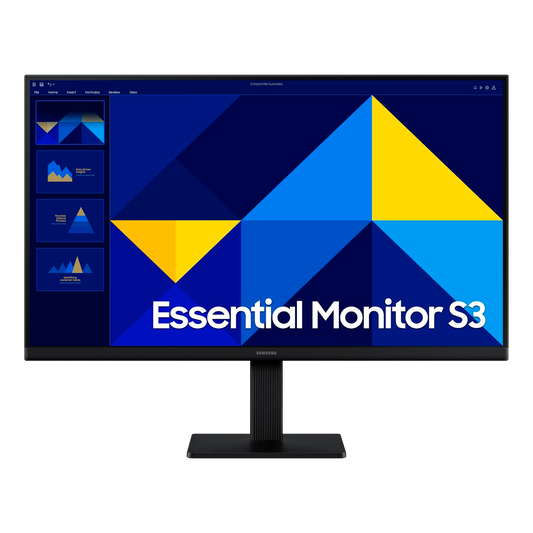 MONITOR SAMSUNG 24 PULGADAS ESSENTIAL S3 (S30GD) PLANO 100HZ