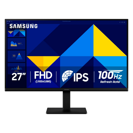 MONITOR SAMSUNG 27 PULGADAS ESSENTIAL S3 (S30GD) PLANO 100HZ