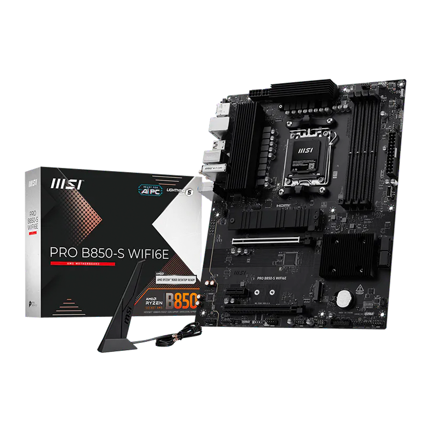 TARJETA MADRE MSI PRO B850-S WIFI6E AM5