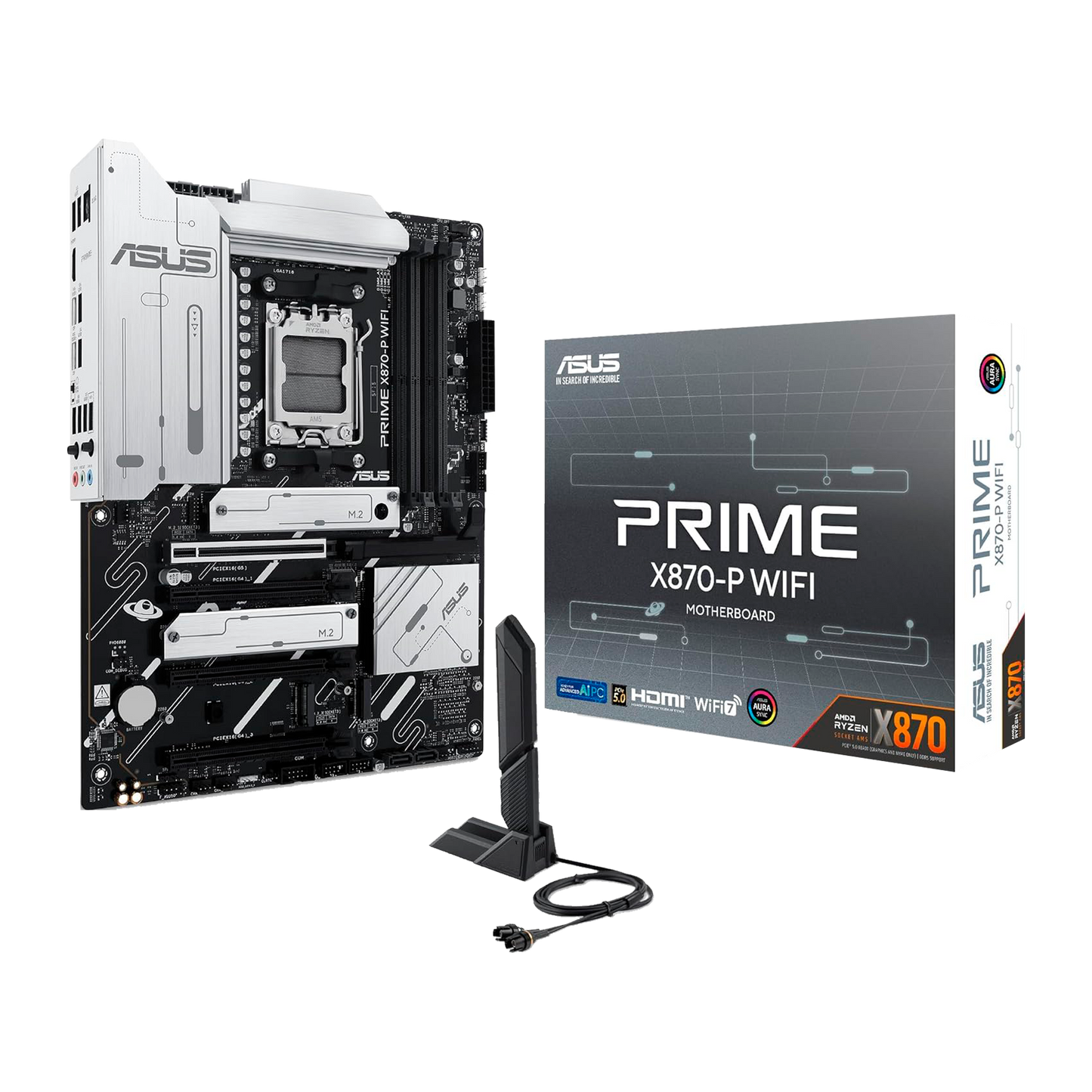TARJETA MADRE ASUS PRIME X870-P WIFI AM5