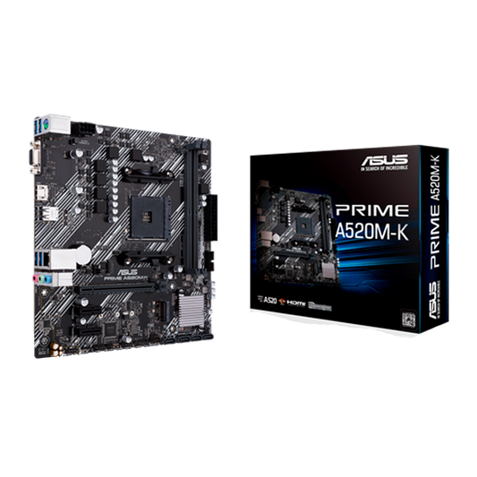 TARJETA MADRE ASUS PRIME A520M-K AM4