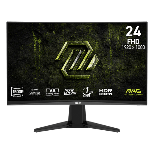 MONITOR MSI 24 PULGADAS MAG 245C X24 CURVO 240HZ