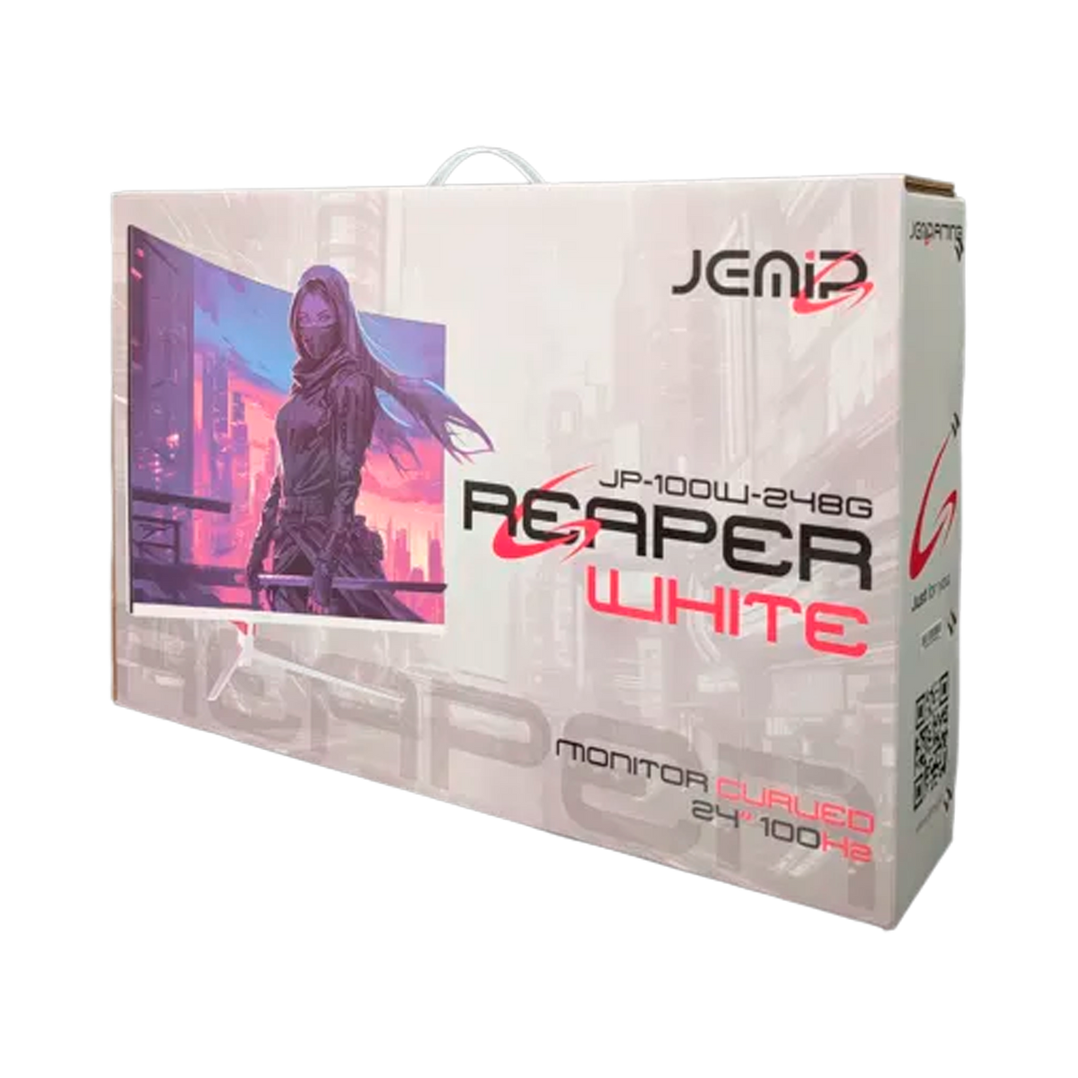 MONITOR JEMIP 24 PULGADAS REAPER CURVO 100HZ BLANCO