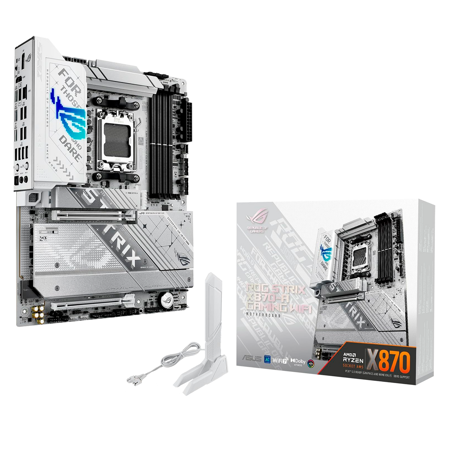 TARJETA MADRE ASUS ROG STRIX X870-A GAMING WIFI AM5