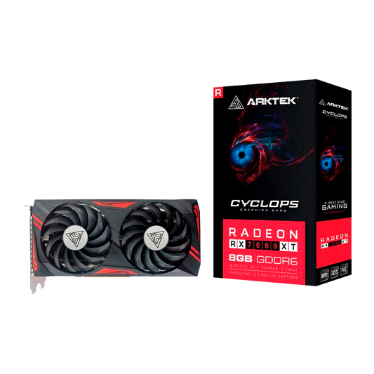 TARJETA DE VIDEO ARKTEK RX 7600XT 8GB