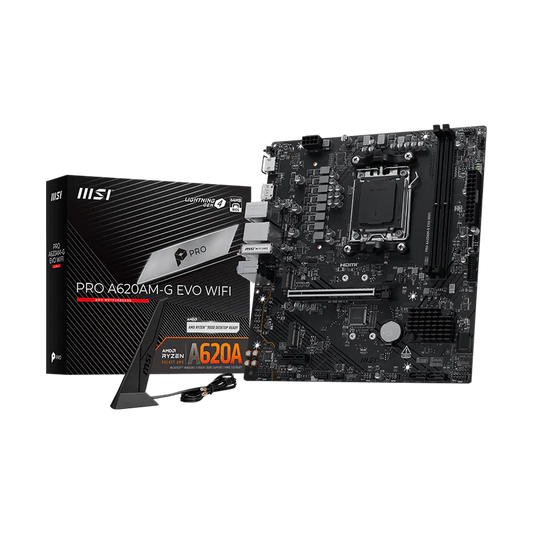 TARJETA MADRE MSI PRO A620AM-G EVO WIFI AM5