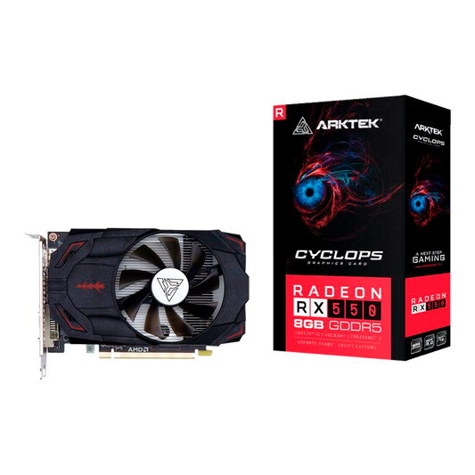 TARJETA DE VIDEO ARKTEK RX 550 8GB