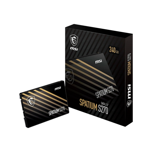 Disco Solido 240GB MSI SPATIUM S270 SATA 2.5"