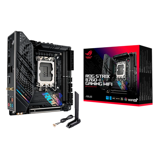 TARJETA MADRE ASUS ROG STRIX B760-I MINI ITX LGA 1700