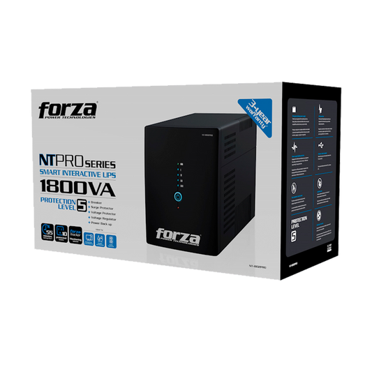 UPS FORZA 1800VA 900W NT-1801PRO 10 TOMAS