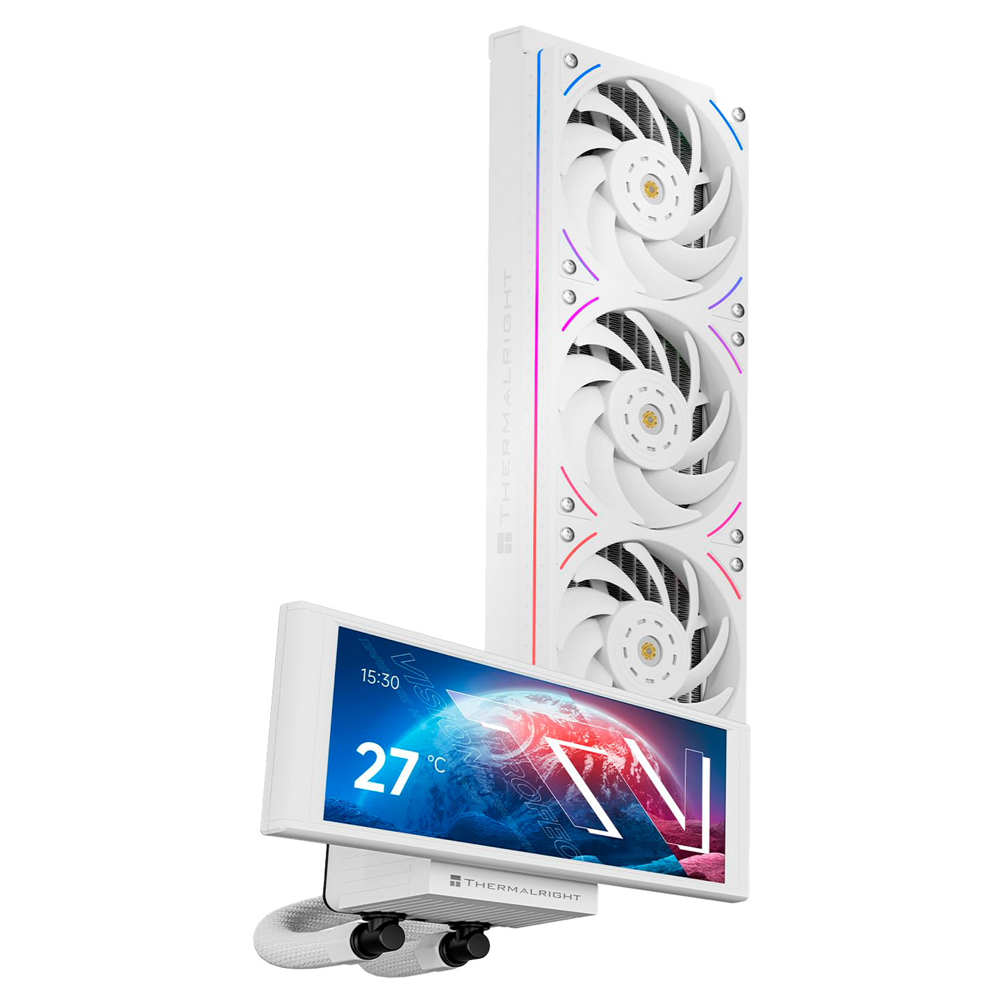 REFRIGERACION LIQUIDA THERMALRIGHT TROFEO VISION 360 ARGB BLANCA