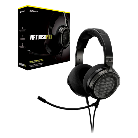 AUDIFONOS CORSAIR GAMING VIRTUOSO PRO NEGRO