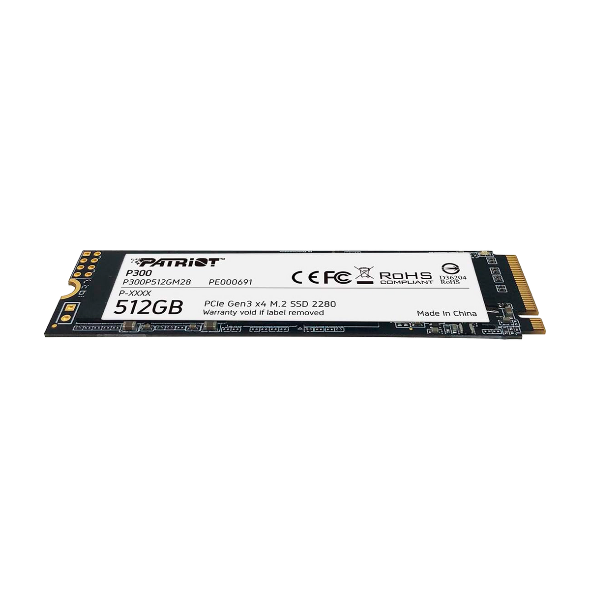 DISCO M.2 512GB PATRIOT P300  NVME GEN 3
