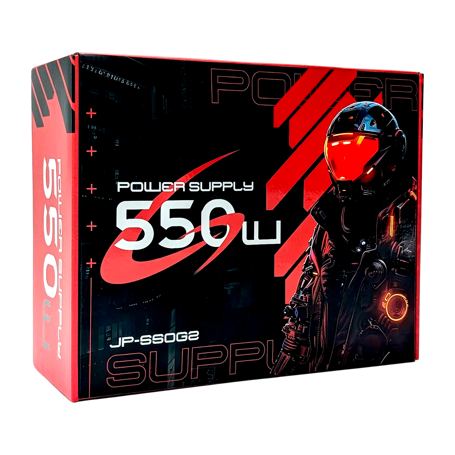 FUENTE CERTIFICADA 550W JEMIP GAMING JP-550G2 BRONCE