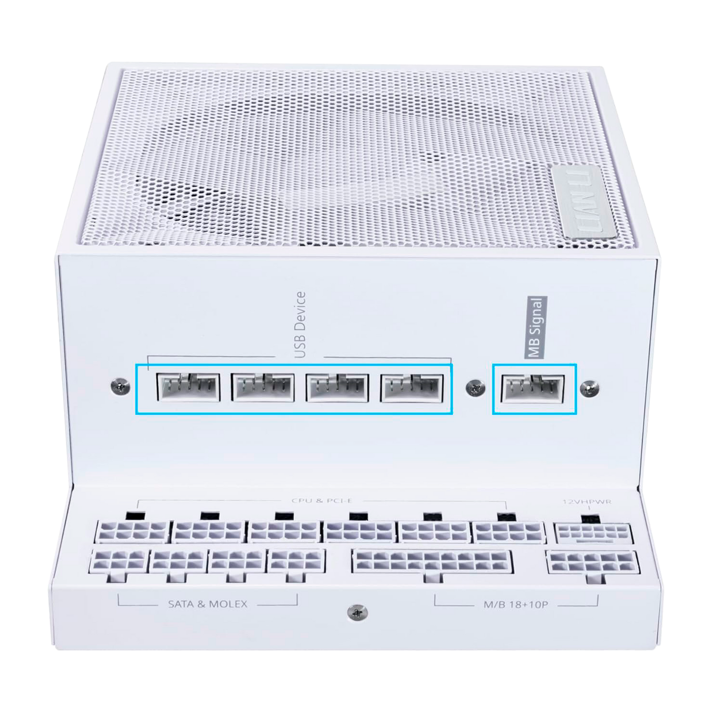 FUENTE CERTIFICADA 1000W LIAN LI EG1000P ATX 3.1 80 PLUS PLATINIUM BLANCA