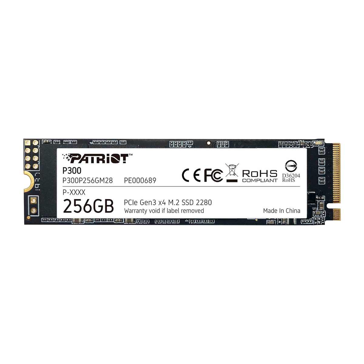 DISCO M.2 256GB PATRIOT P300 NVME GEN 3
