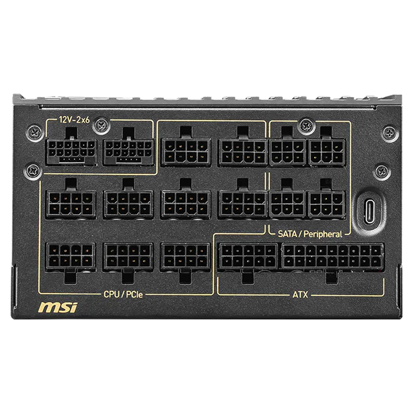 FUENTE CERTIFICADA MSI 1600W MEG Ai1600T PCIE5 TITANIUM
