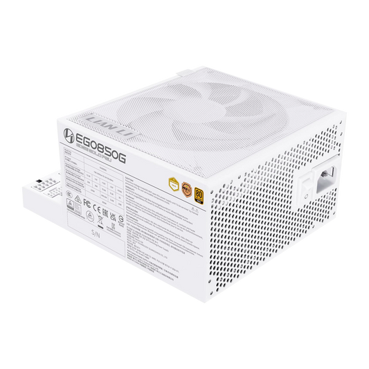 FUENTE CERTIFICADA 850W LIAN LI EG850G ATX 3.1 80 PLUS GOLD BLANCA