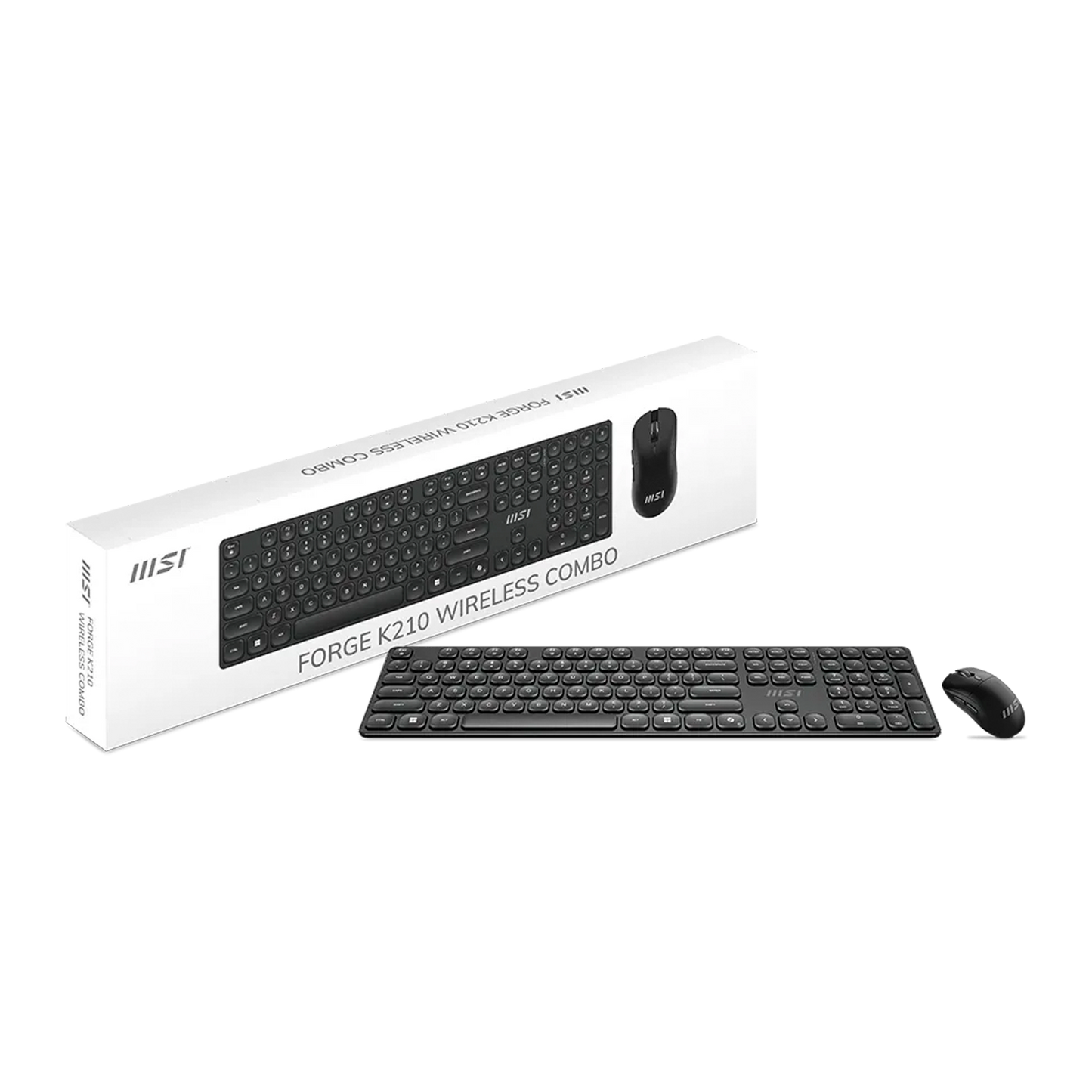 COMBO TECLADO MOUSE MSI FORGE GK210 INALAMBRICO