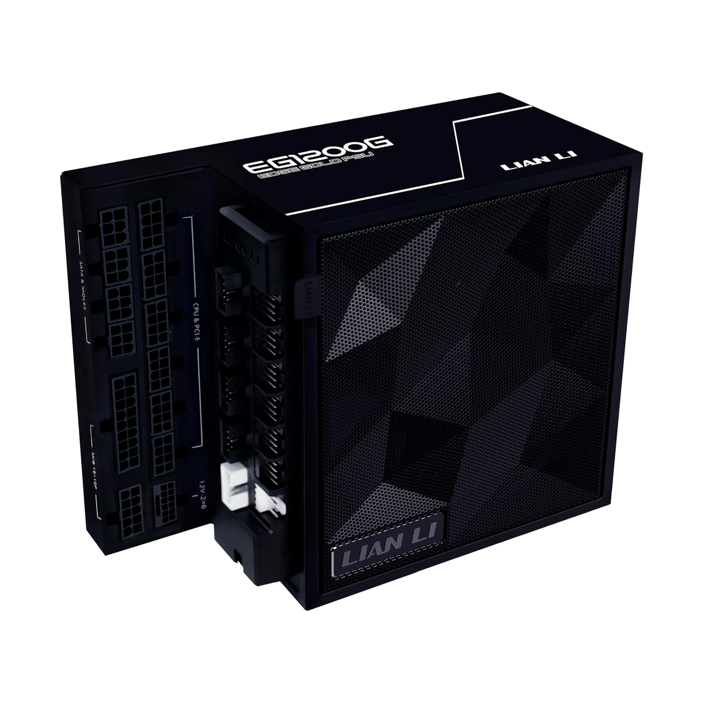 FUENTE CERTIFICADA 1200W LIAN LI EG1200G ATX 3.1 80 PLUS GOLD NEGRA