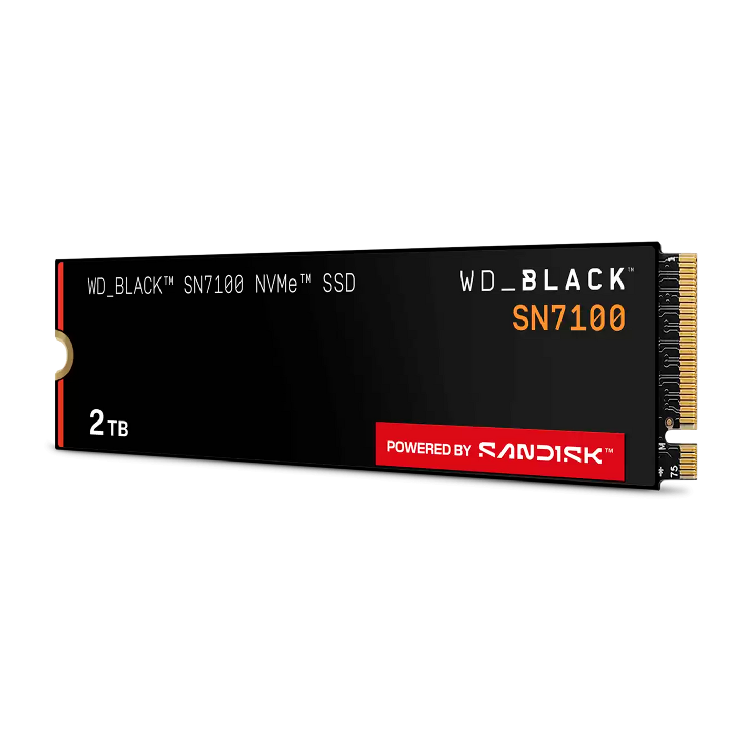 Disco M.2 2TB WESTER DIGITAL SN7100 BLACK PCIe 4.0 NVMe