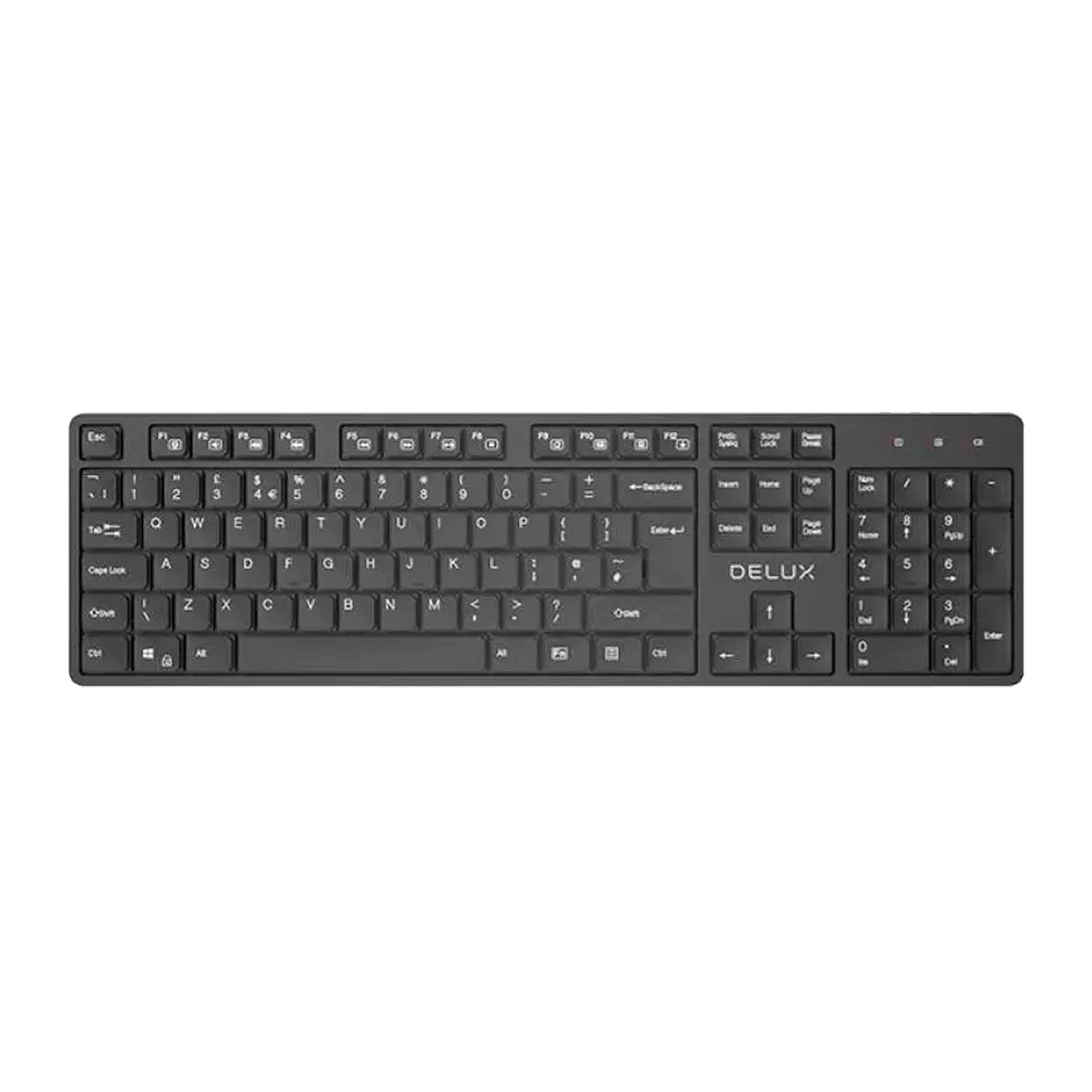 TECLADO INALAMBRICO DELUX
