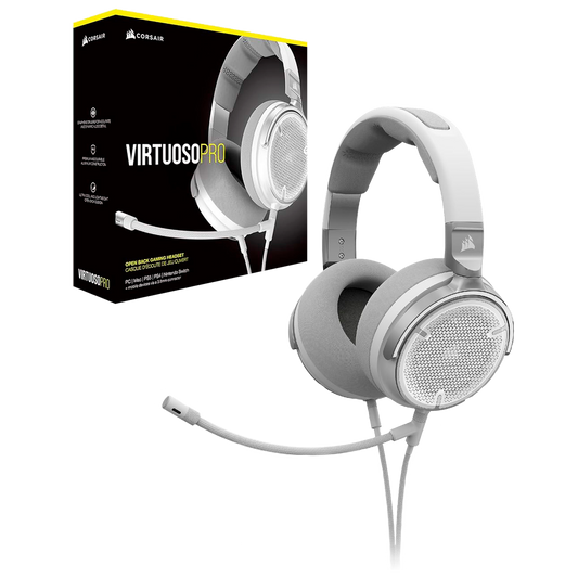 AUDIFONOS CORSAIR GAMING VIRTUOSO PRO BLANCO