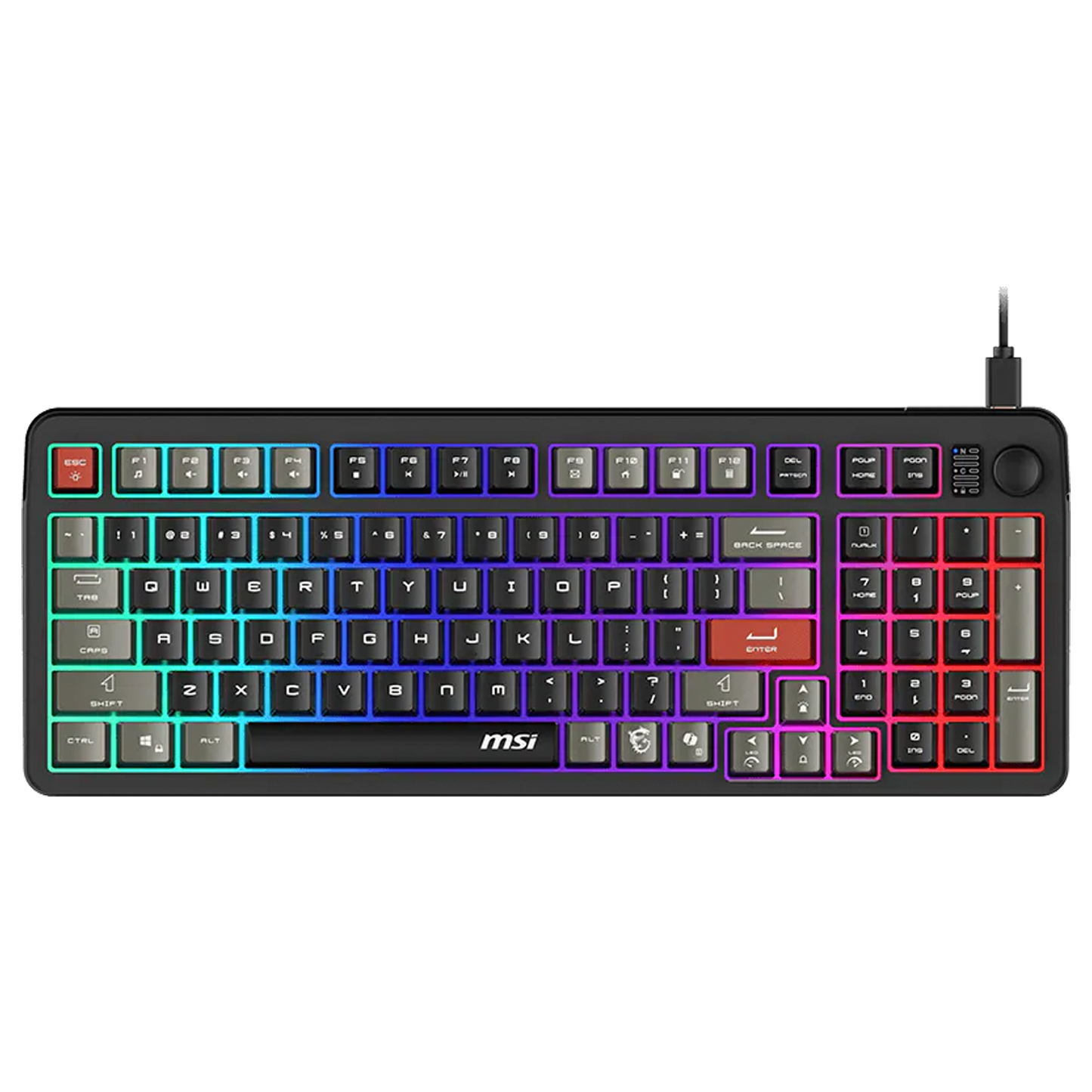 TECLADO MSI FORGE GK110 MEMBRANA