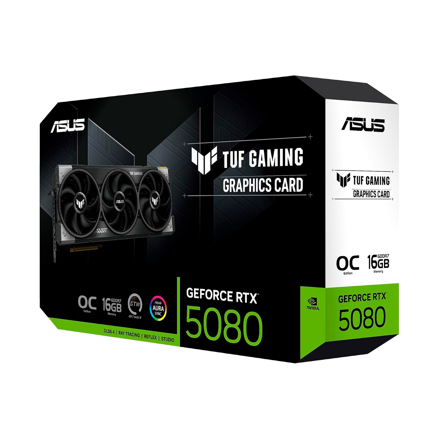 TARJETA DE VIDEO ASUS TUF GAMING RTX 5080 16GB GDDR7 OC Edition