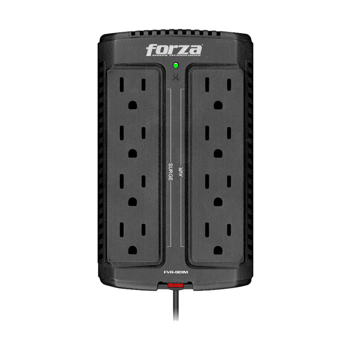 REGULADOR FORZA 900VA 450W 8 TOMAS FVR-901M