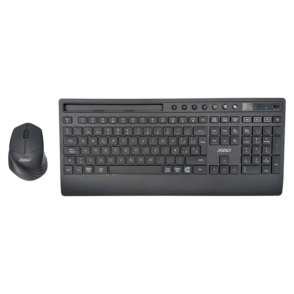 COMBO TECLADO MOUSE JEMIP MAGNUM INALAMBRICO USB
