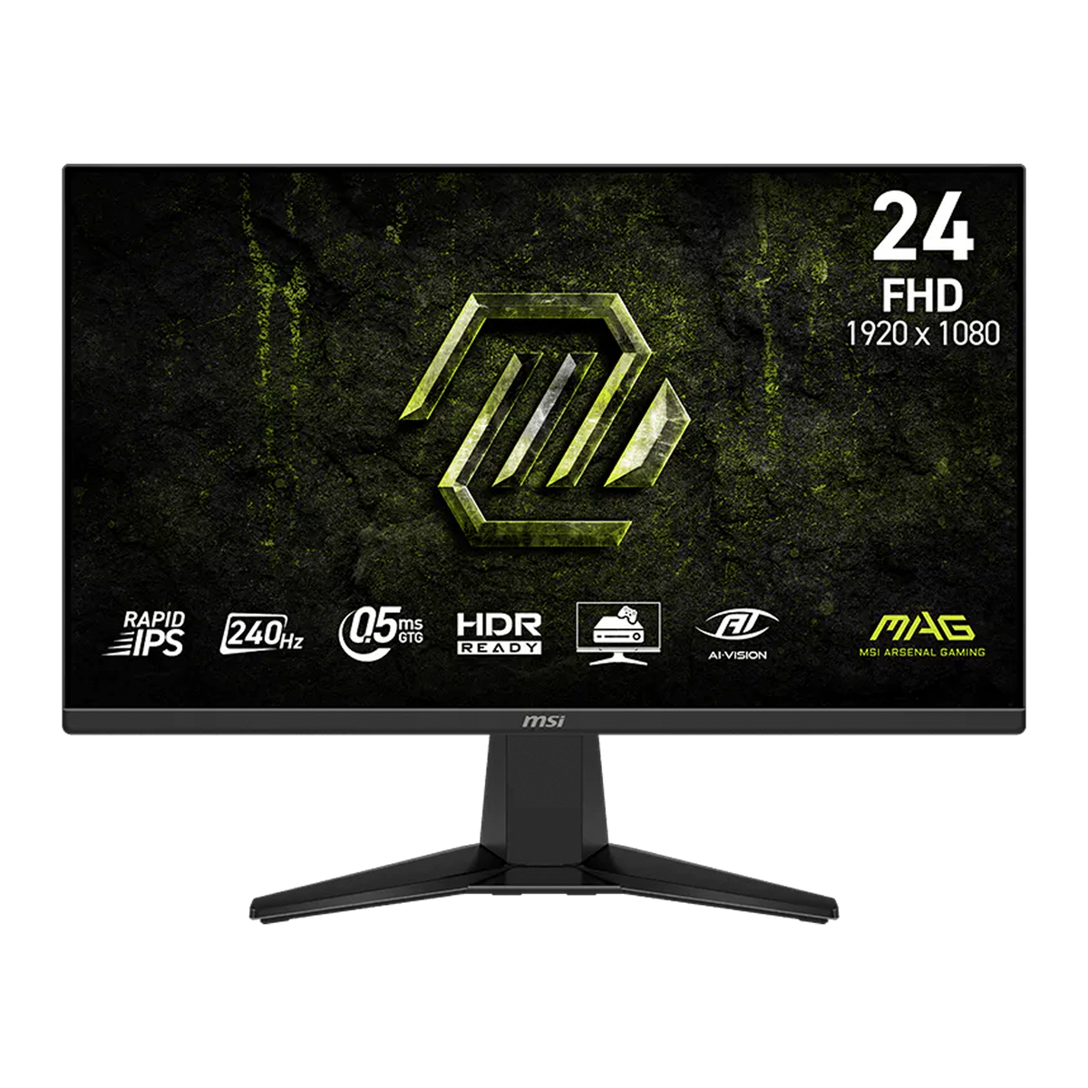 MONITOR MSI 24 PULGADAS MAG 245F X24 PLANO 240HZ