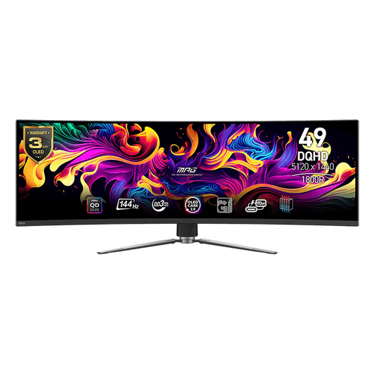 MONITOR MSI 49 PULGADAS MPG 491CQP CURVO OLED 144HZ