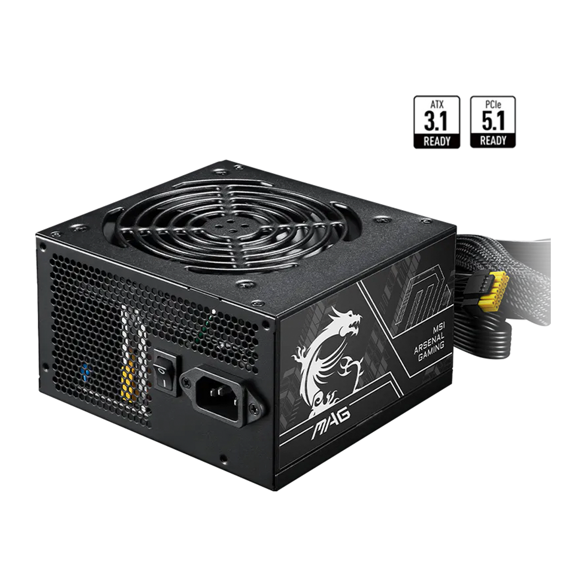 FUENTE CERTIFICADA MSI 650W MAG A650GN II GOLD