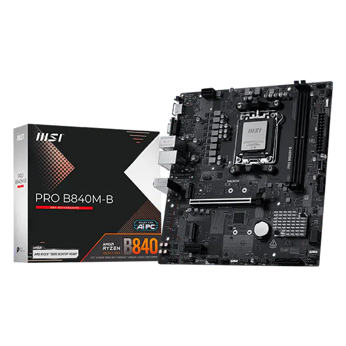 TARJETA MADRE MSI PRO B840M-B AM5