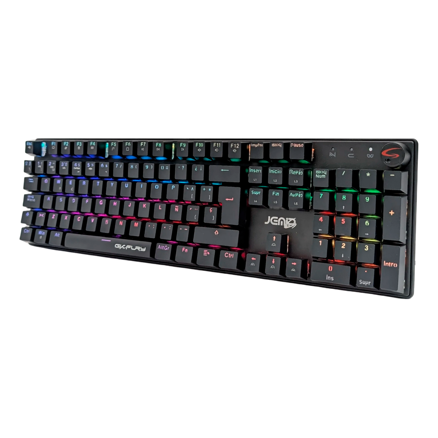 TECLADO JEMIP GAMING GK-FURY USB-C