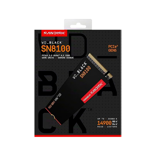 DISCO M.2 WESTER DIGITAL 1TB SN8100 PCI 5.0