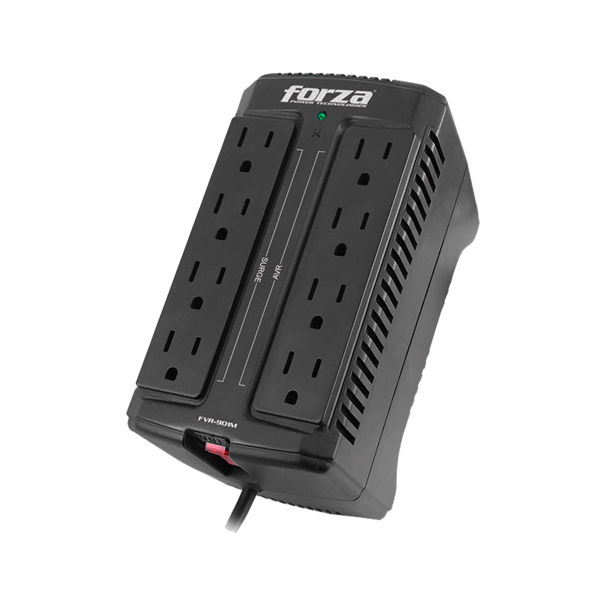 REGULADOR FORZA 900VA 450W 8 TOMAS FVR-901M