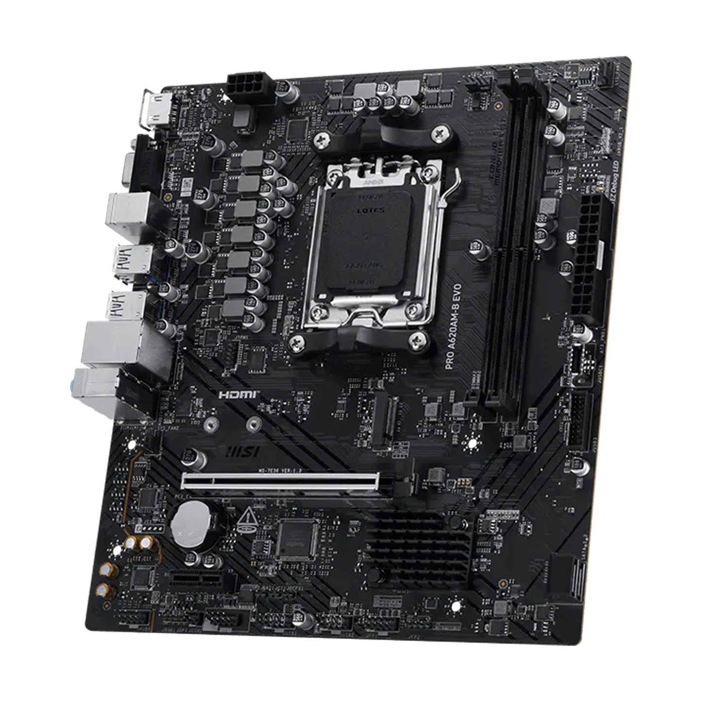 TARJETA MADRE MSI PRO A620AM-B EVO AM5