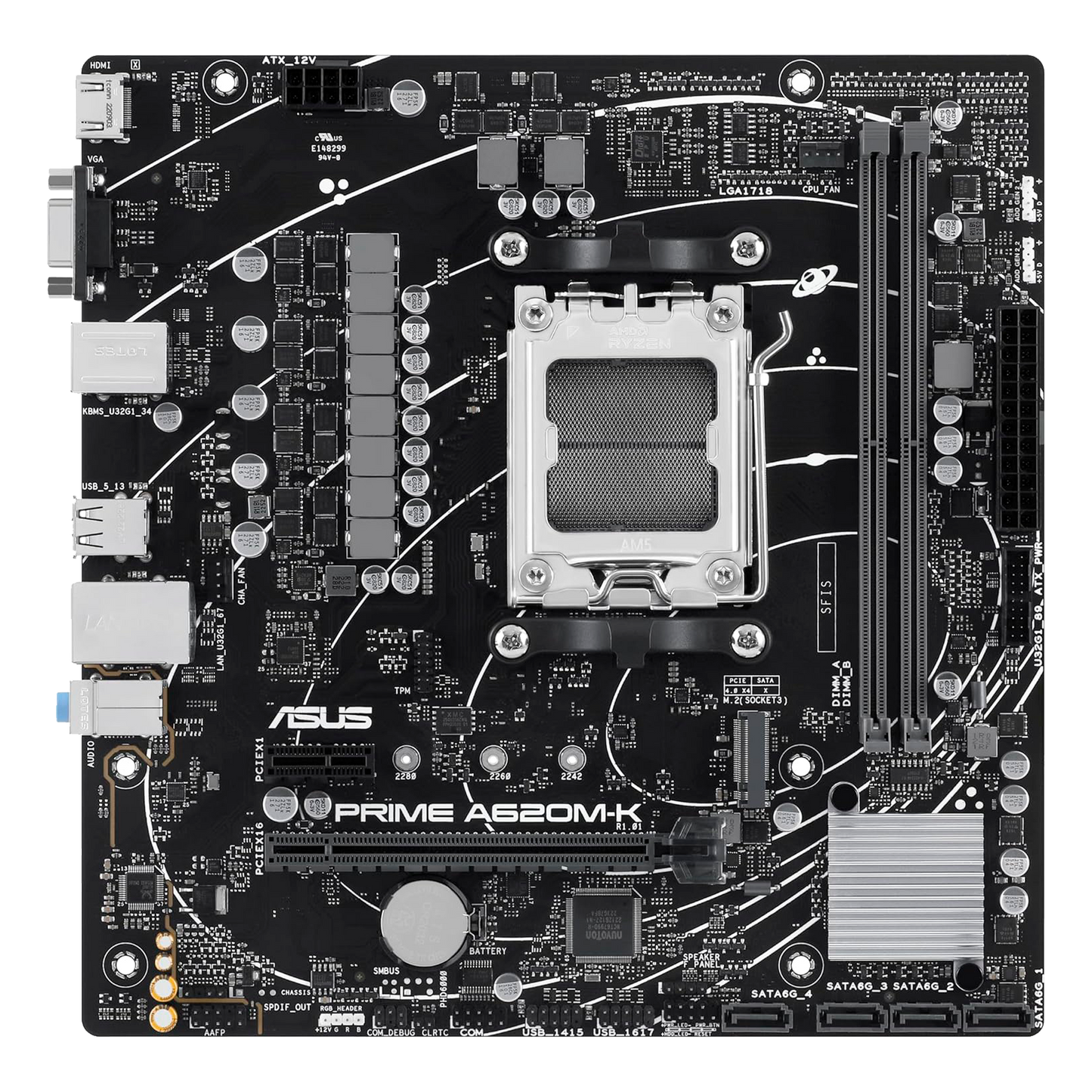 TARJETA MADRE ASUS PRIME A620M-K AM5