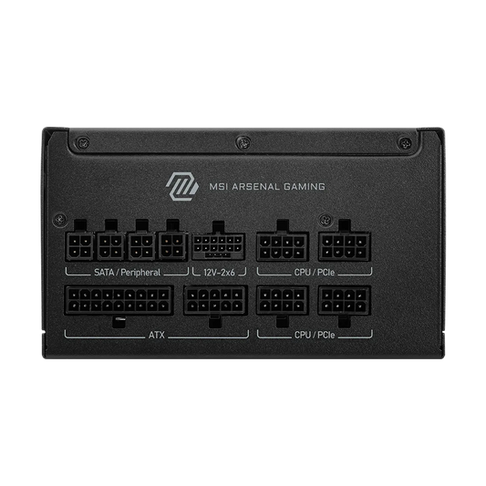 FUENTE CERTIFICADA 1000W MSI MAG A1000GLS PCIE5 GOLD