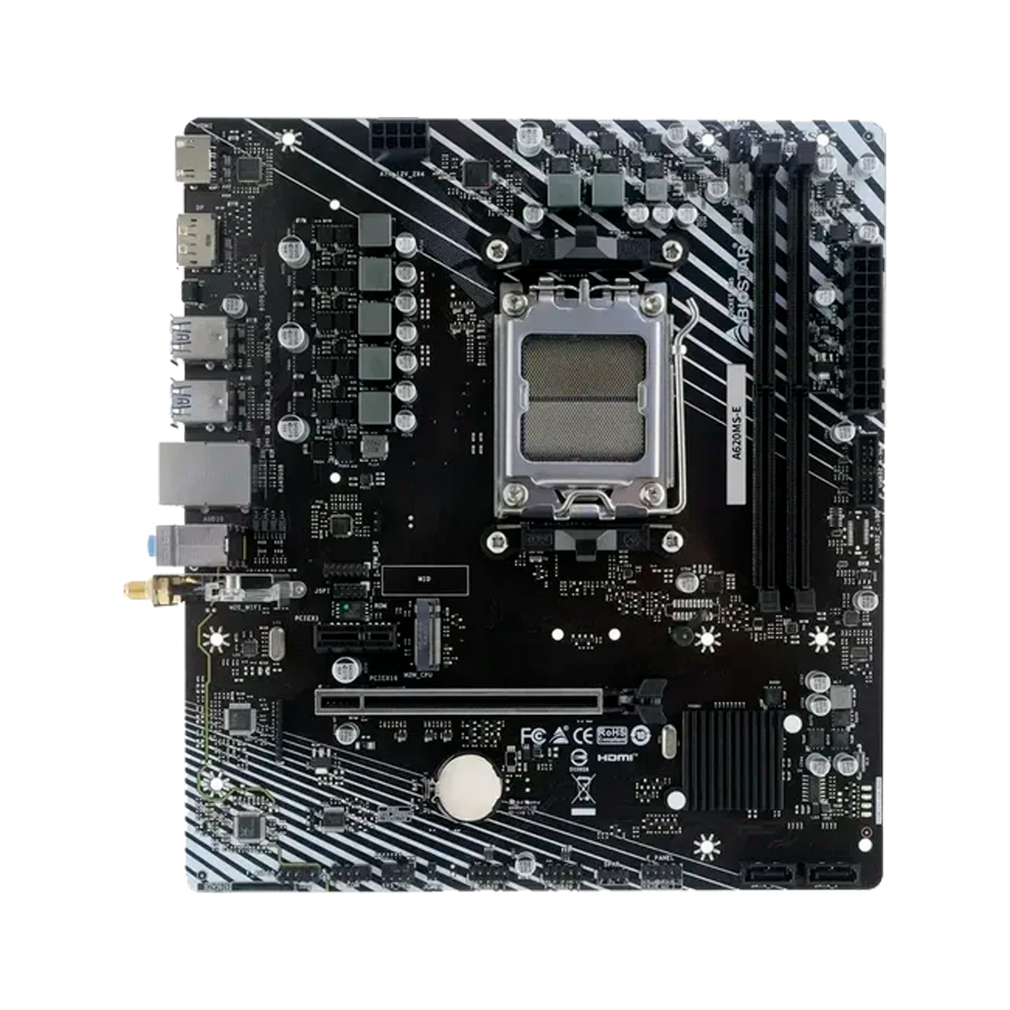 TARJETA MADRE BIOSTAR A620MS-E WIFI AM5